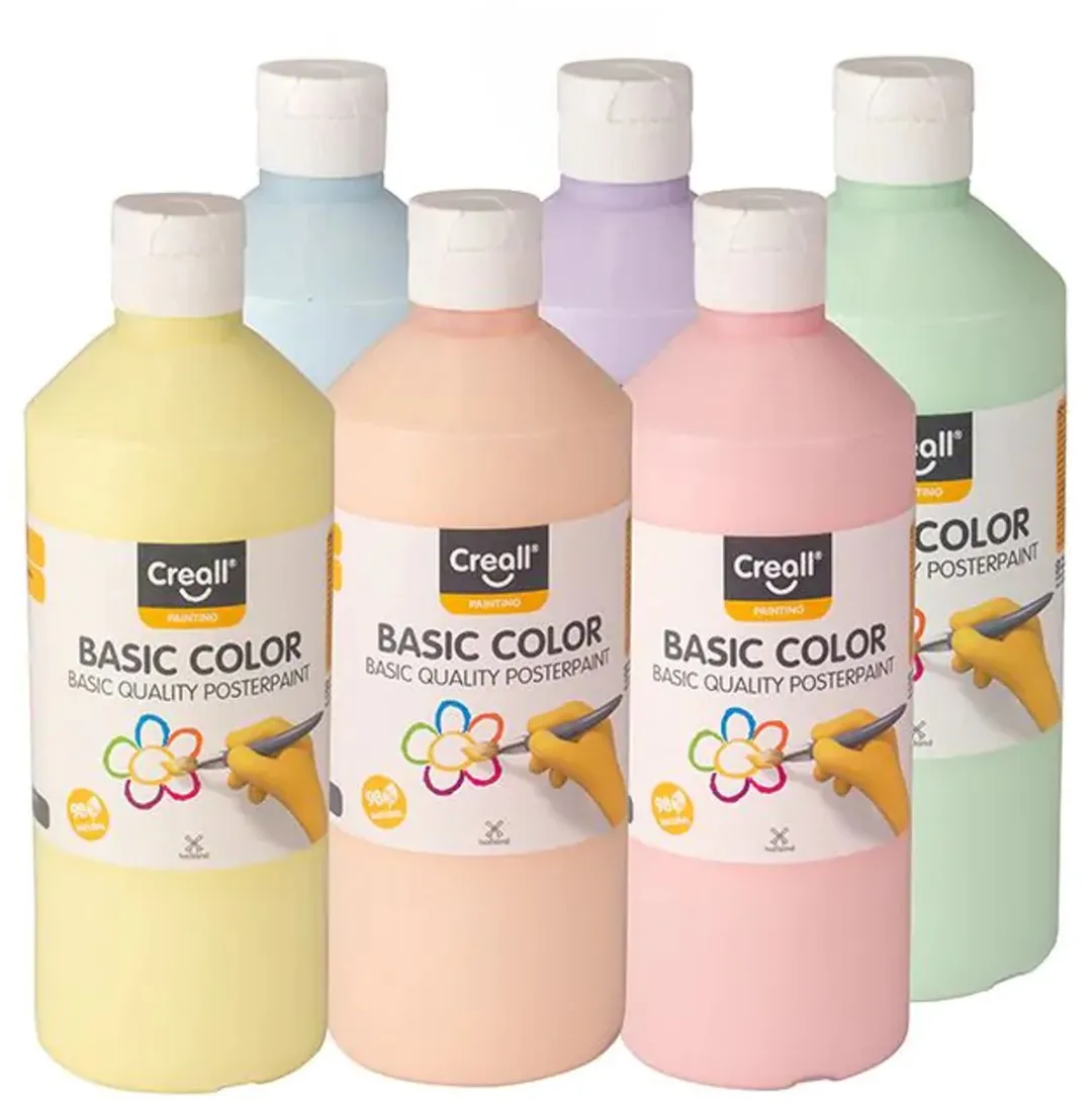 Creall Plakkaatverf 6x500ml