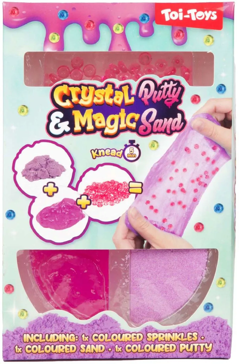 Toi-Toys Speelset Putty Zand Sprinkles - Multi kleuren
