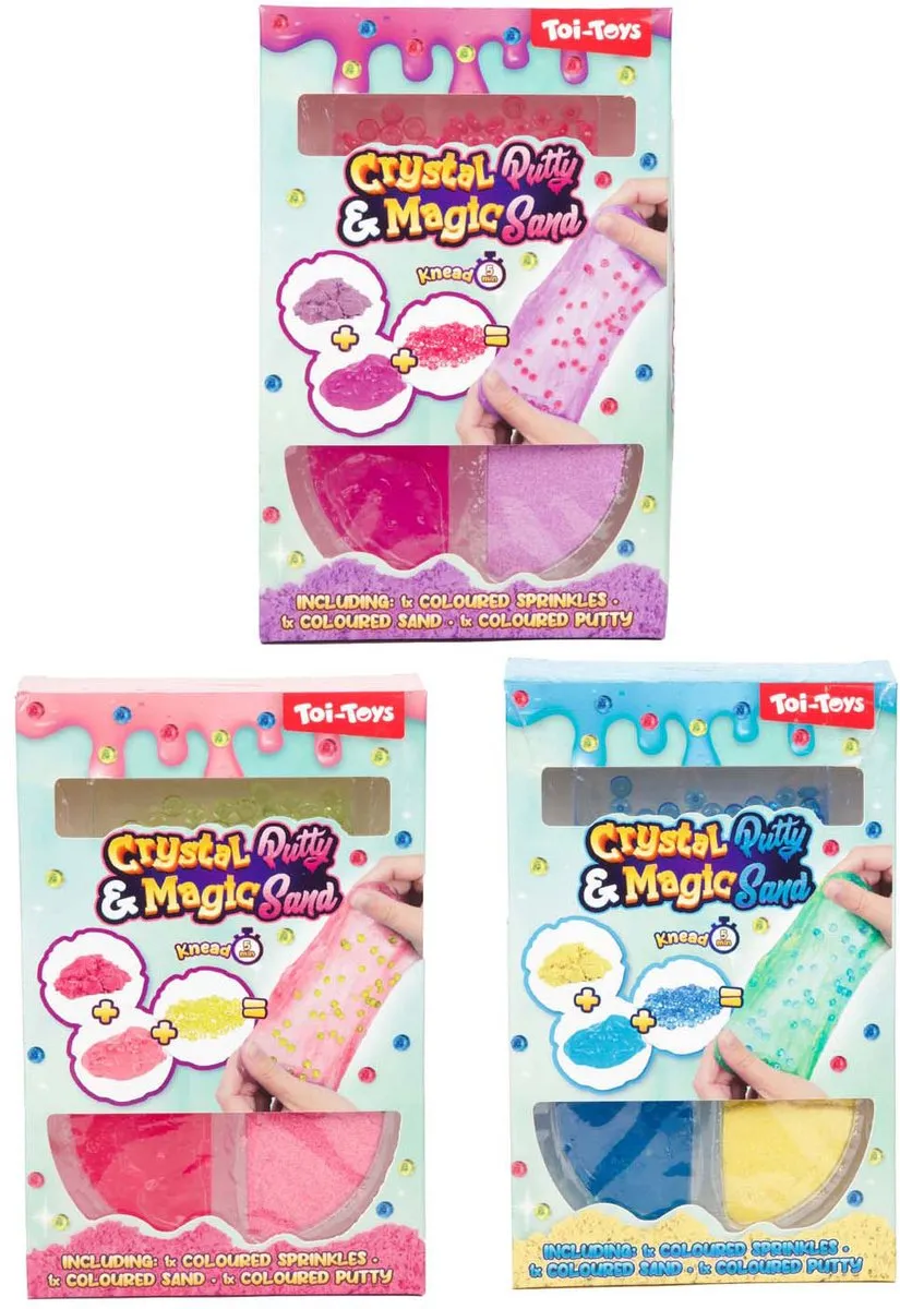 Toi-Toys Speelset Putty Zand Sprinkles