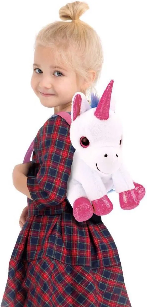 Toi-Toys Eenhoorn Rugzak 30cm - Blauw