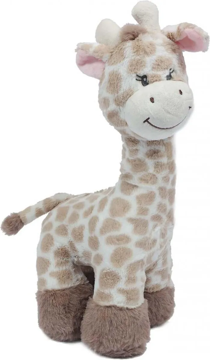 PIA Soft Toys Knuffel Giraffe Lichtbruin 36cm