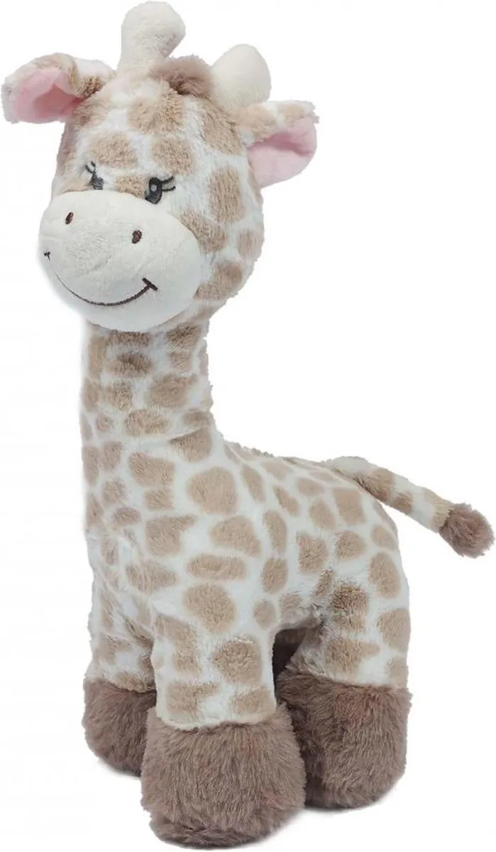 PIA Soft Toys Knuffel Giraffe Lichtbruin 36cm