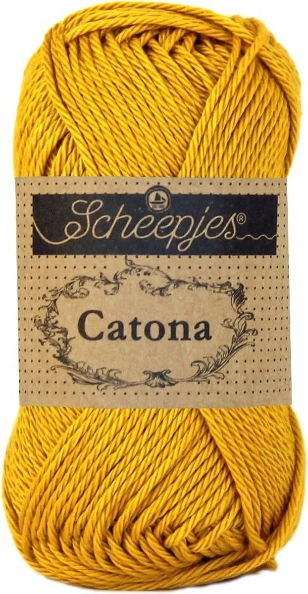 Scheepjes Catona 10g - Saffron Geel