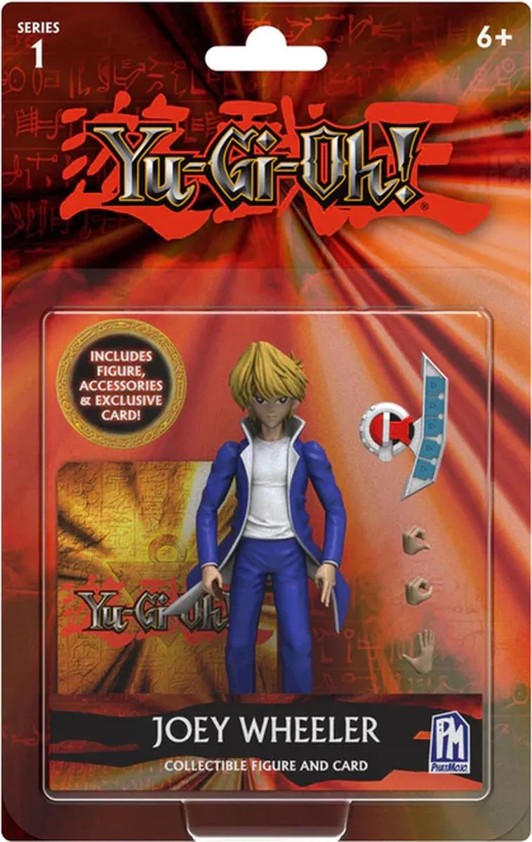 Yu-Gi-Oh! Joey Wheeler Actiefiguur 13cm - Blauw