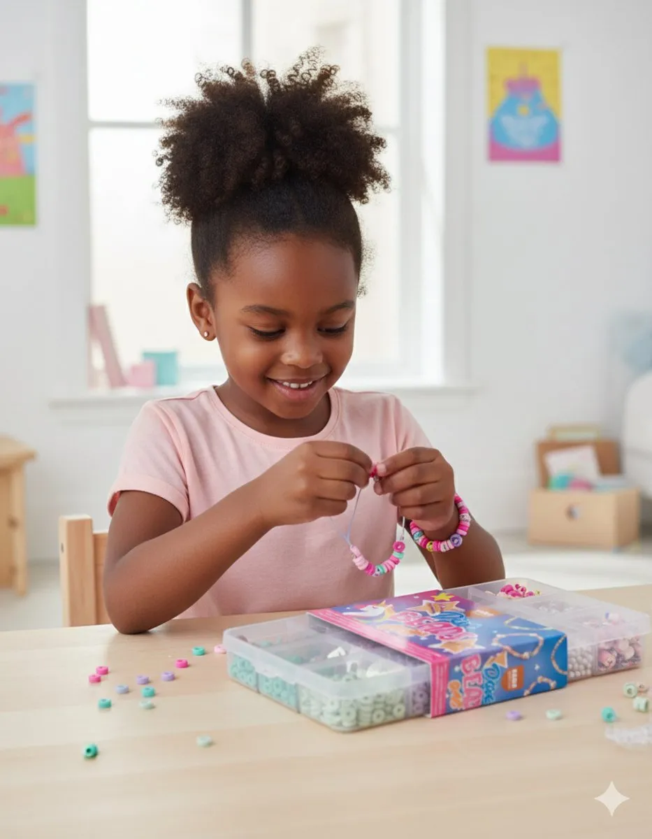 Happy U Kids Unicorn Armbandjes Maken Set - 800 Stuks - Multicolor