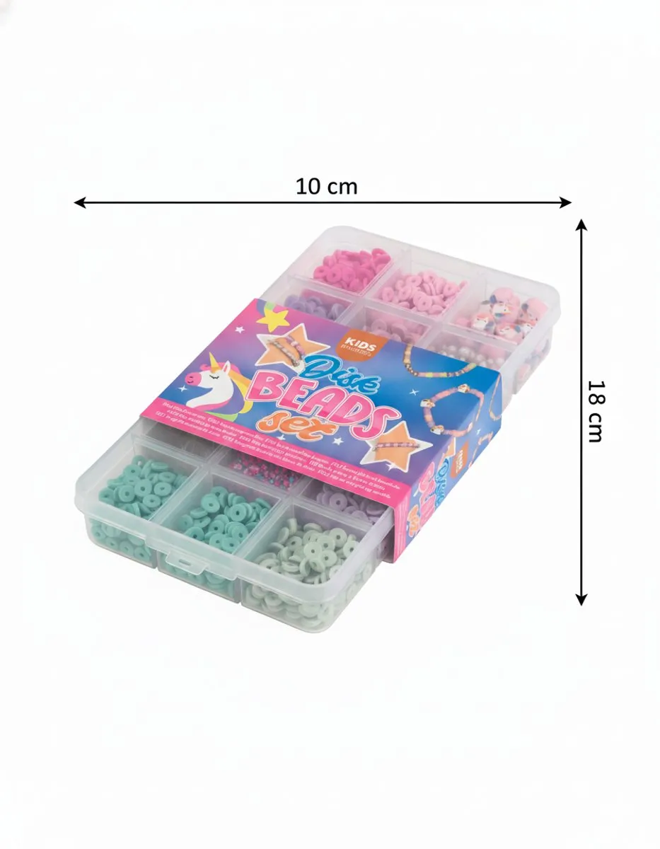Happy U Kids Unicorn Armbandjes Maken Set - 800 Stuks - Multicolor