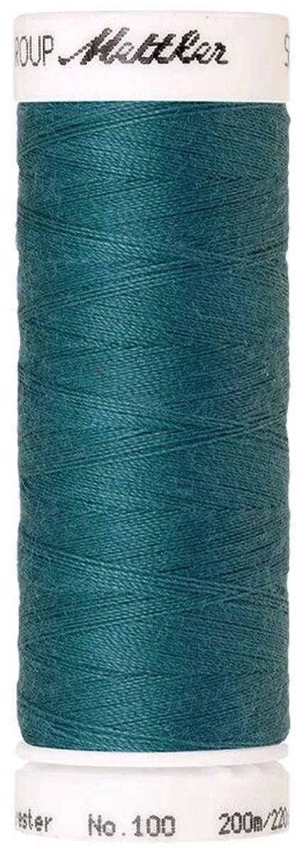 Amann Mettler Seralon 200mt #1472 Naaimachinegaren - Caribisch Blauw