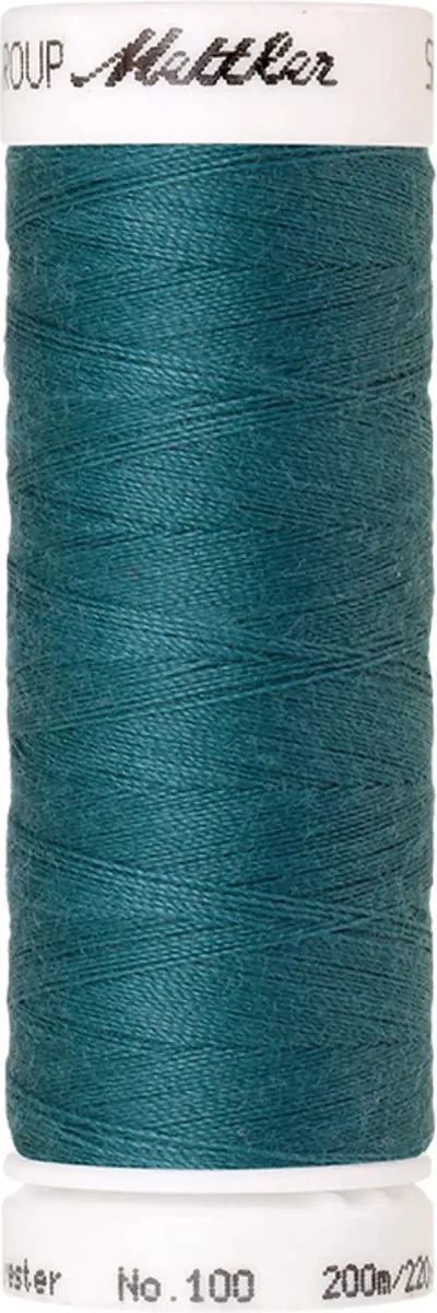 Amann Mettler Seralon 200mt #1472 Naaimachinegaren - Caribisch Blauw