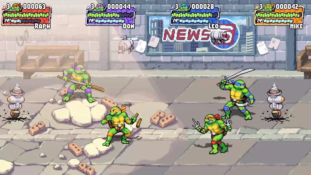 Mindscape Teenage Mutant Ninja Turtles Shredder's Revenge - 1-4 Spelers