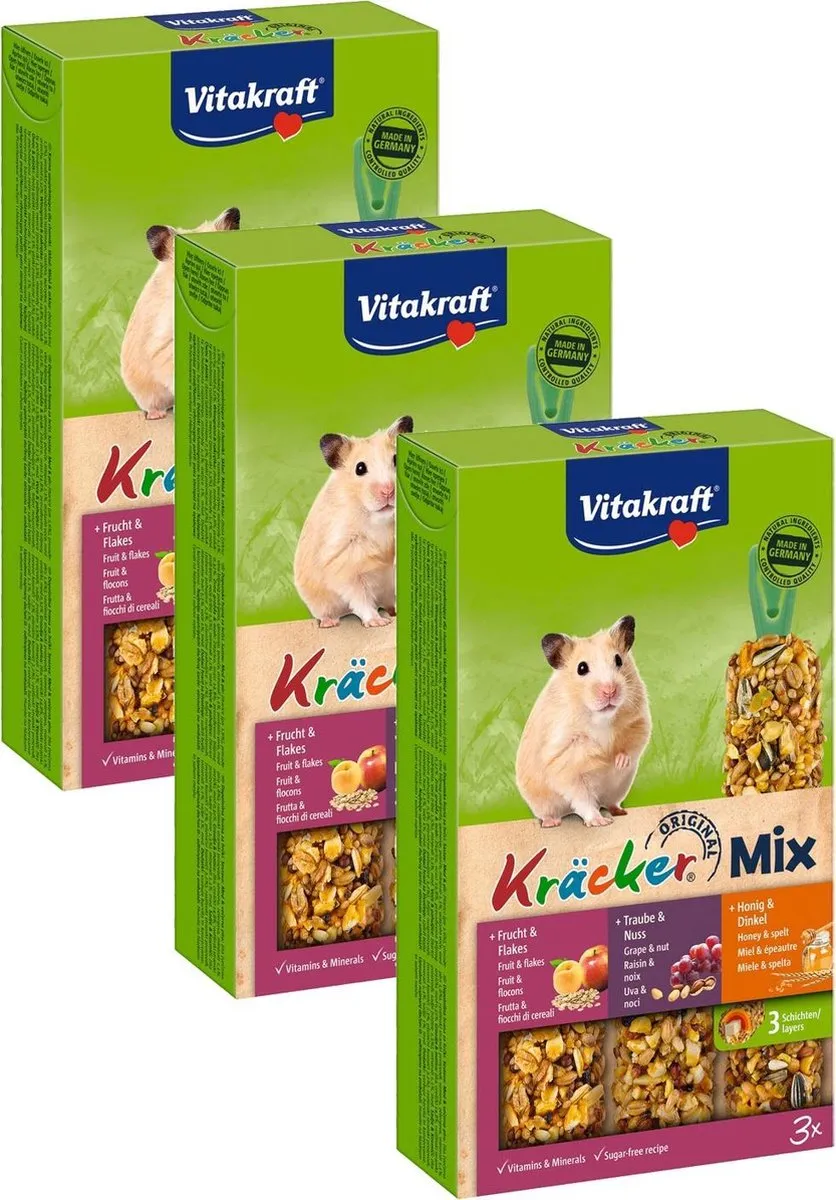 Vitakraft Hamsterkracker 3-in-1