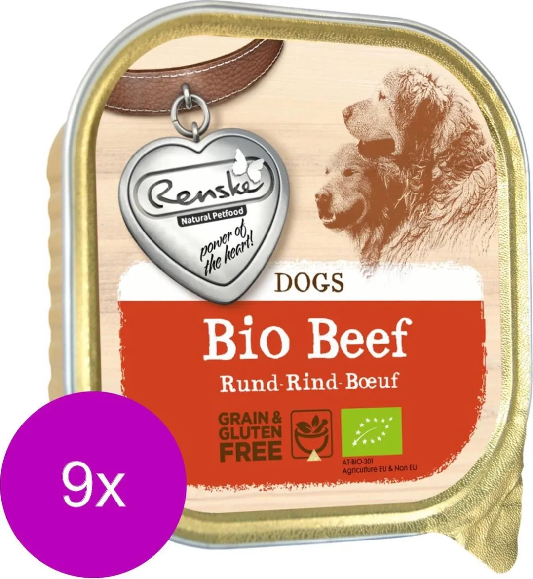 Renske Adult Bio Rund Graanvrij Hondenvoer 2,7kg