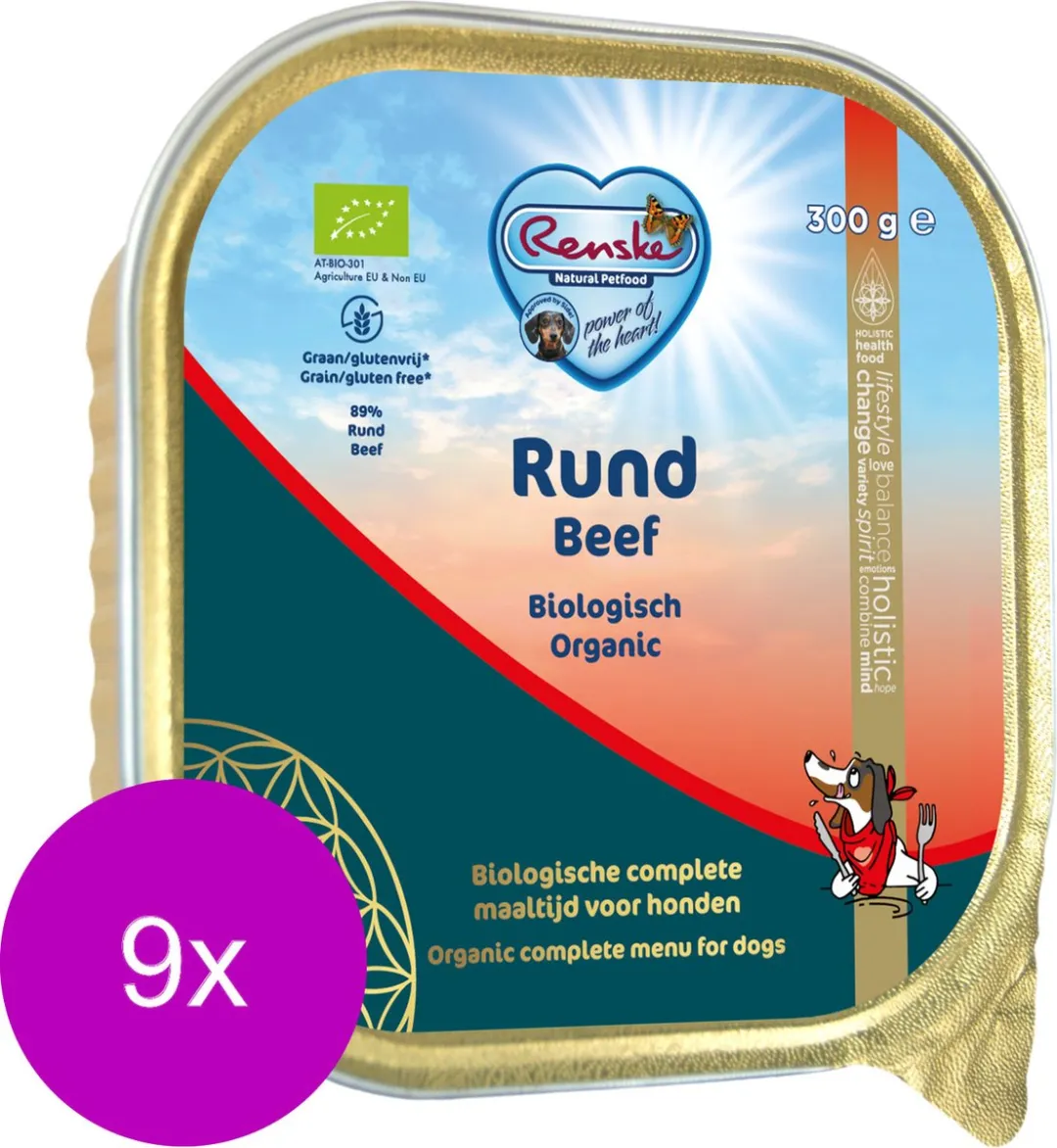 Renske Adult Bio Rund Graanvrij Hondenvoer 2,7kg