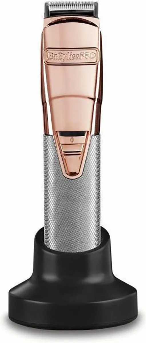 BaBylissPRO 4Artists RoseFX Trimmer FX7880RGE - 2 Opzetstukken - Zwart