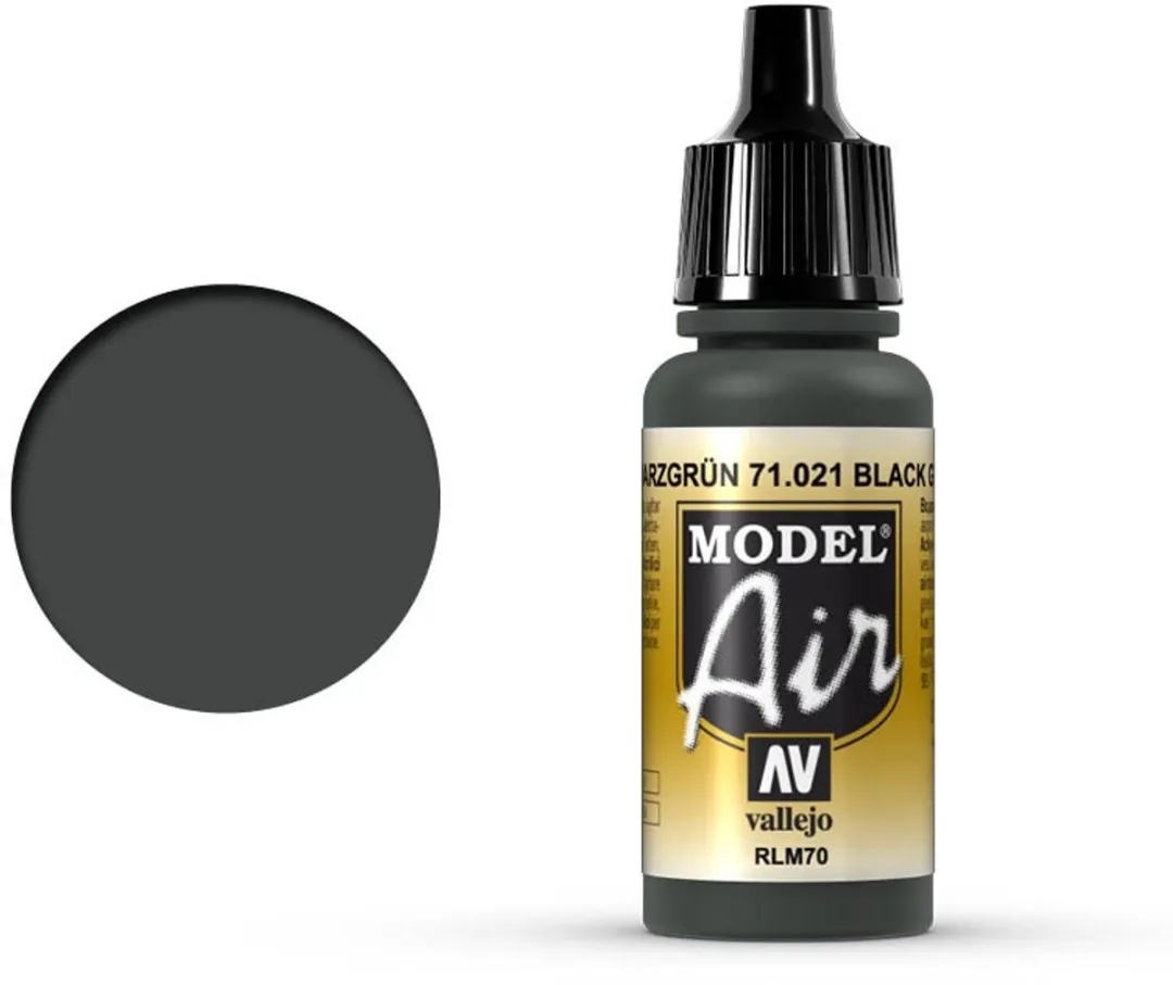 Vallejo Model Air Black Green Acrylverf 17ml