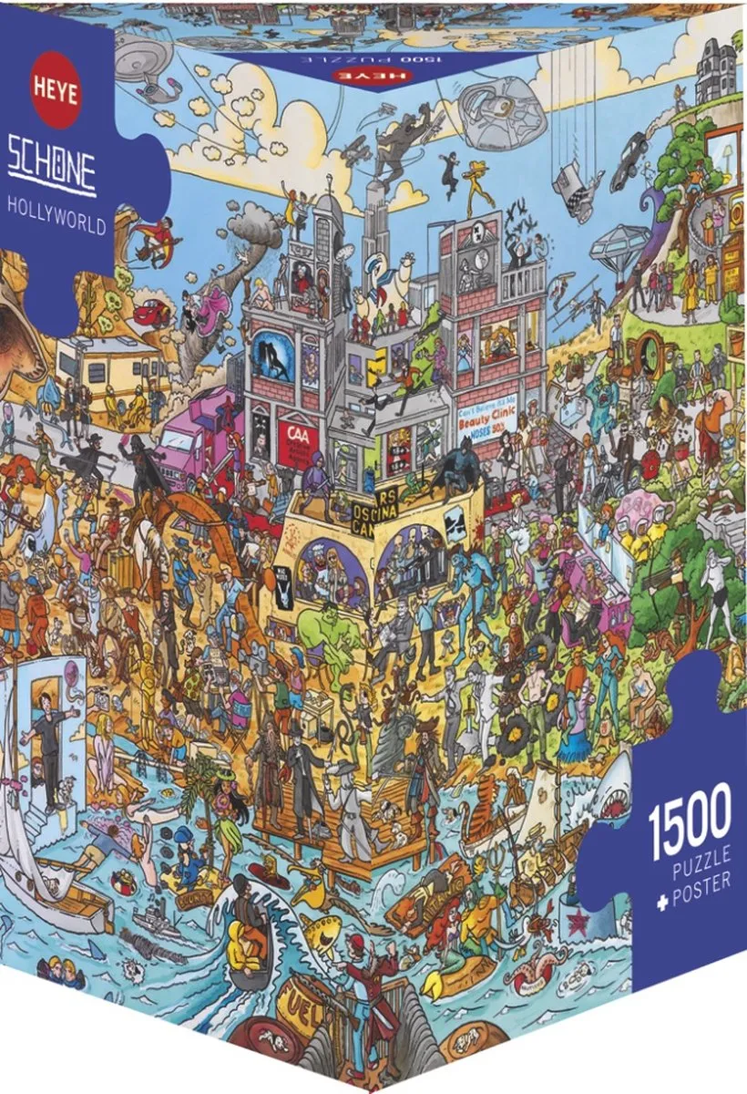 Heye Hollyworld 1500 Puzzeldelen