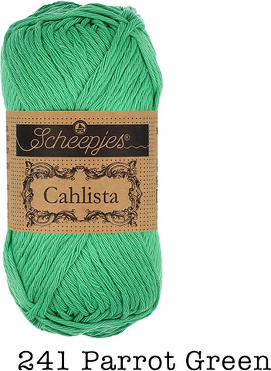 Scheepjes Cahlista Parrot Green - 1 Stuk