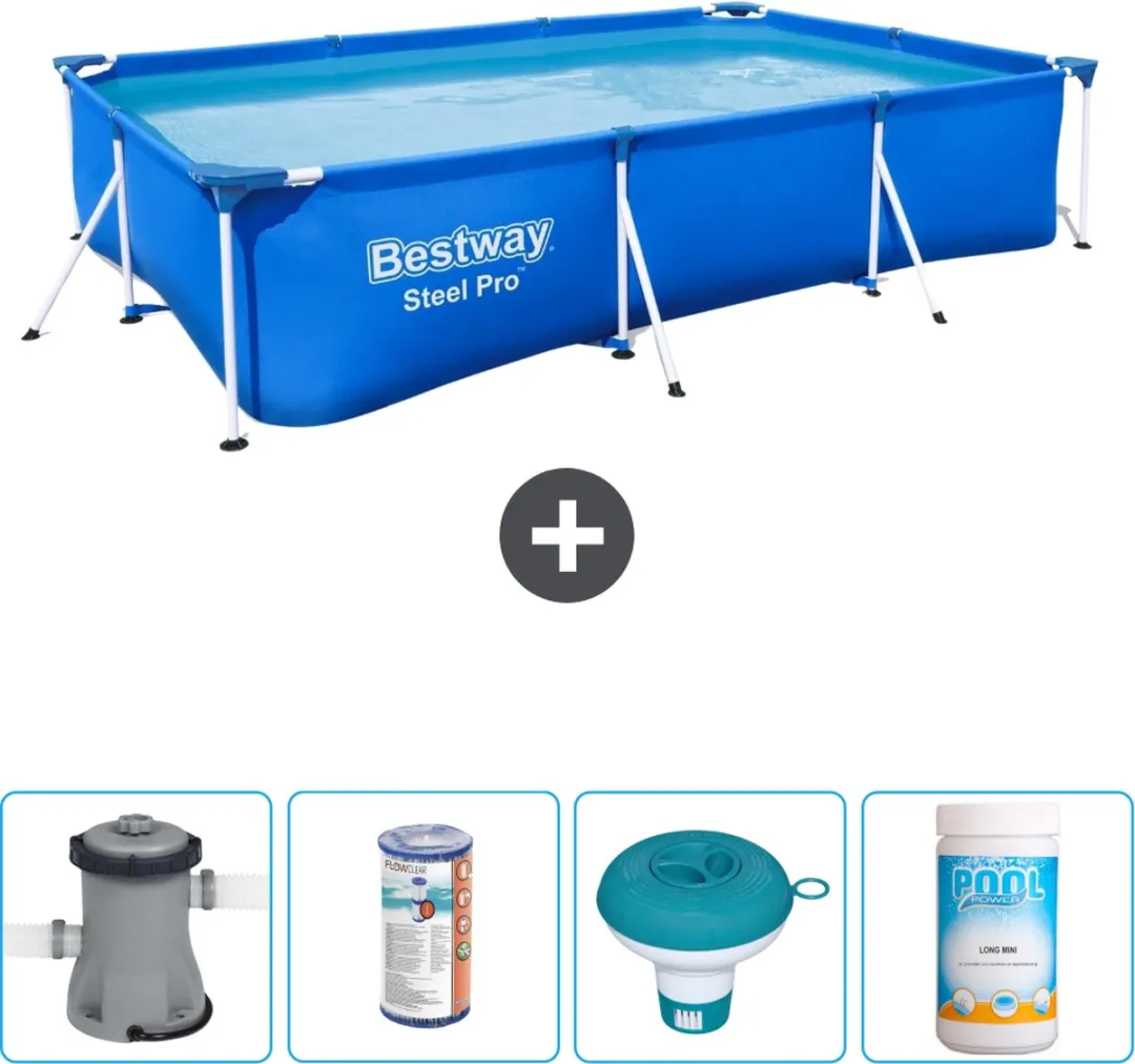 Bestway Steel Pro Zwembad 300x201x66cm