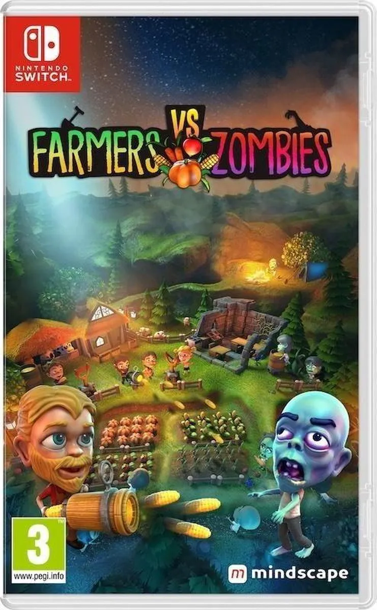 Mindscape Farmers vs. Zombies - Switch
