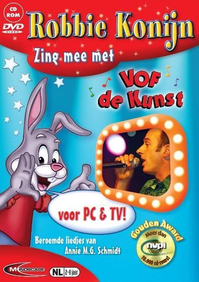 Robbie Konijn Zing Mee Met Vof De Kunst