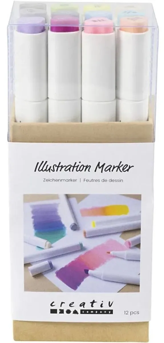 Creativ Company Alcoholmarker Pastelkleuren