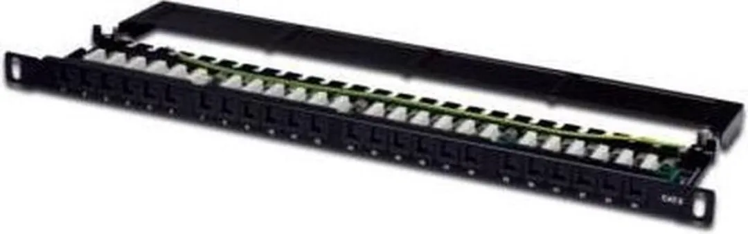 Digitus DN-91624U-SL-SH Netwerkpatchpaneel 24 Poorten CAT6 - 0,5 HE - afbeelding 6 van 6