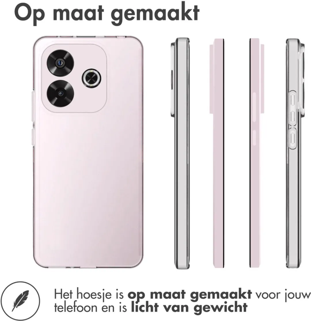 Accezz Hoesje Xiaomi Redmi Note 14 5G - Transparant