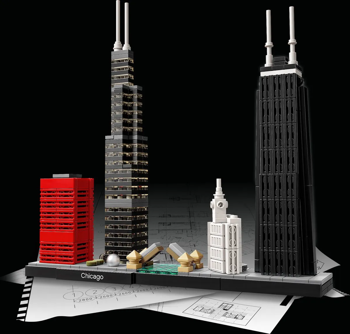 LEGO Architecture Chicago 21033 - 444 Stukken