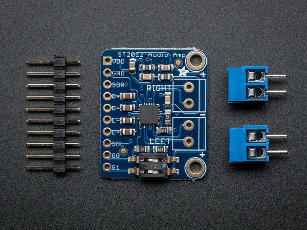 Adafruit Stereo Audio Versterker 1552