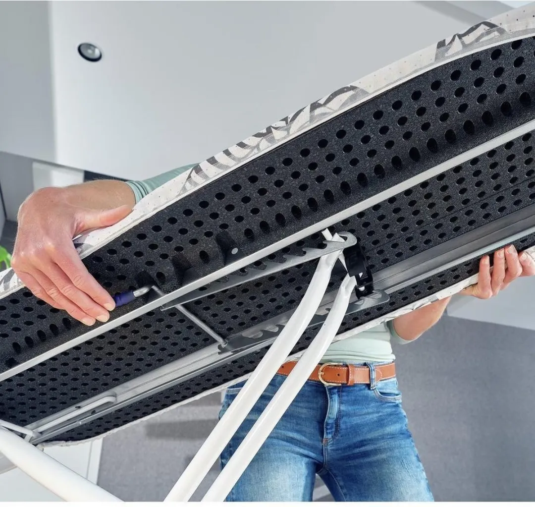 Leifheit Air Board Express M Solid Strijkplank 120x38cm - Grijs