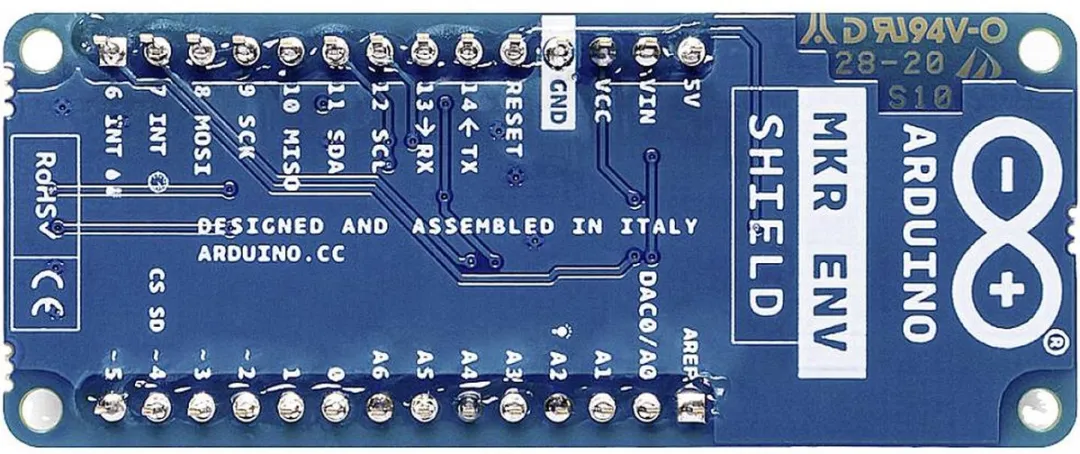 Arduino MKR Enviromental Shield rev2 Development board