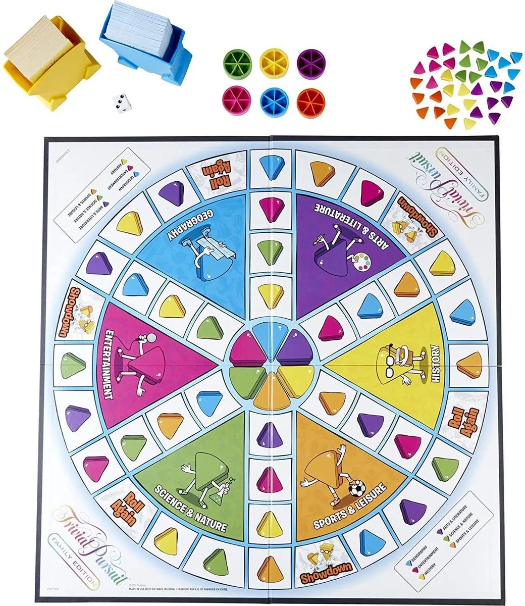 Hasbro Gaming Trivial Pursuit Family Edition Bordspel - 2-6 Spelers