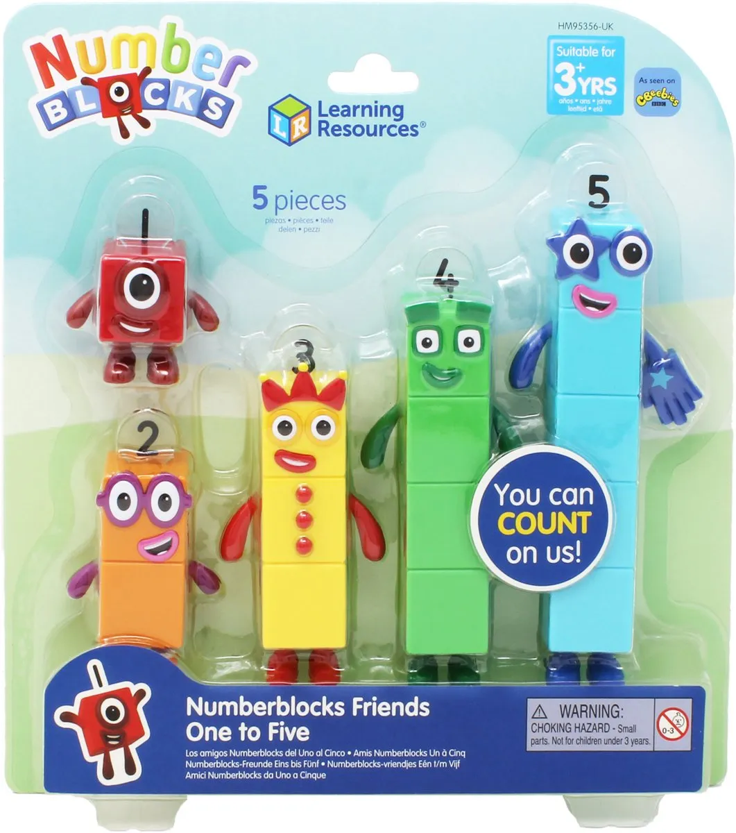 Learning Resources Numberblocks Vrienden 1-5 Multicolor