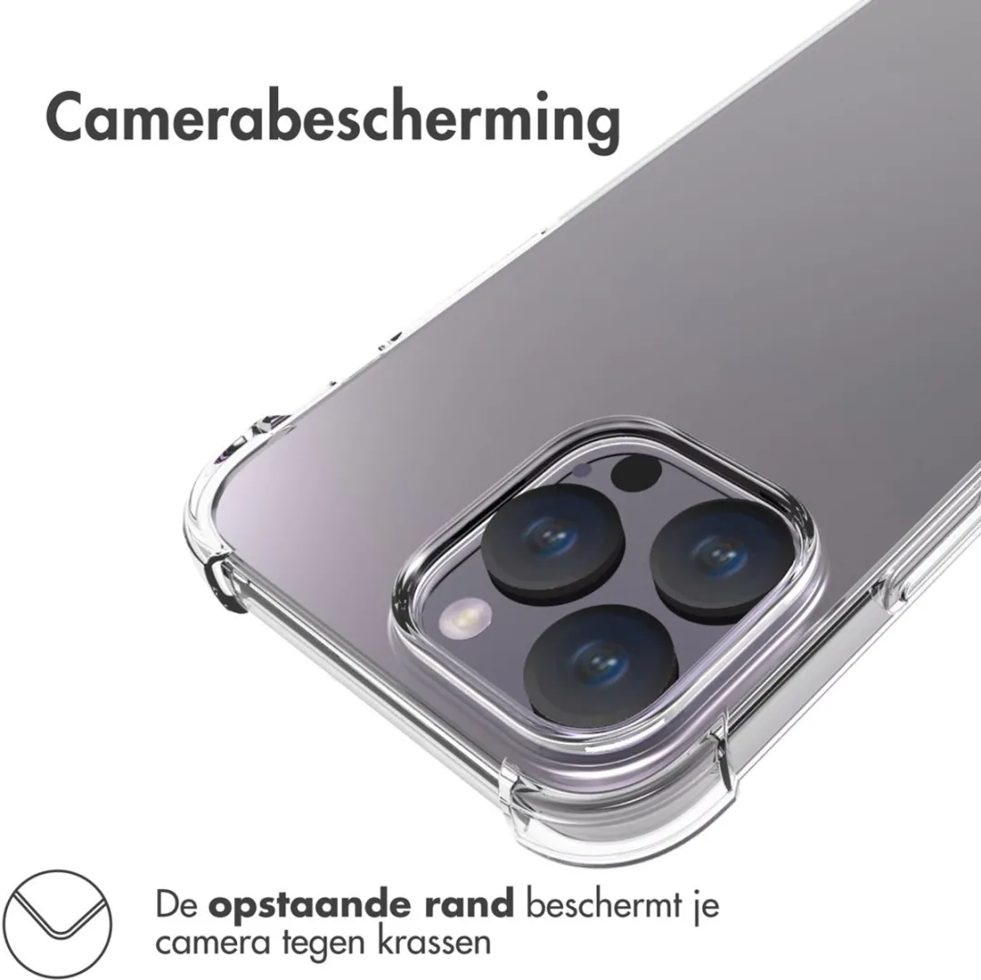 Imoshion Hoesje iPhone 15 Pro Max Transparant