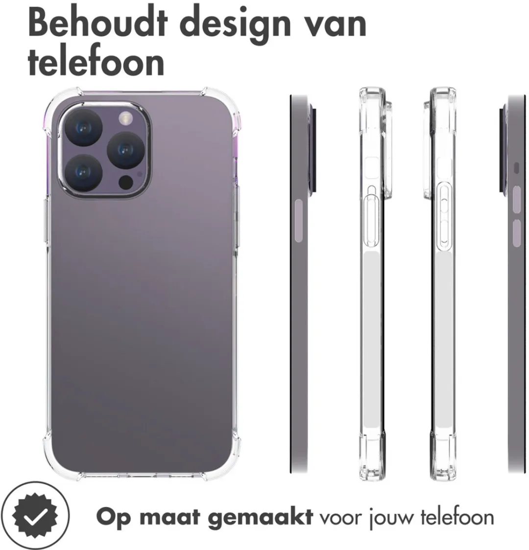 Imoshion Hoesje iPhone 15 Pro Max Transparant - afbeelding 6 van 6