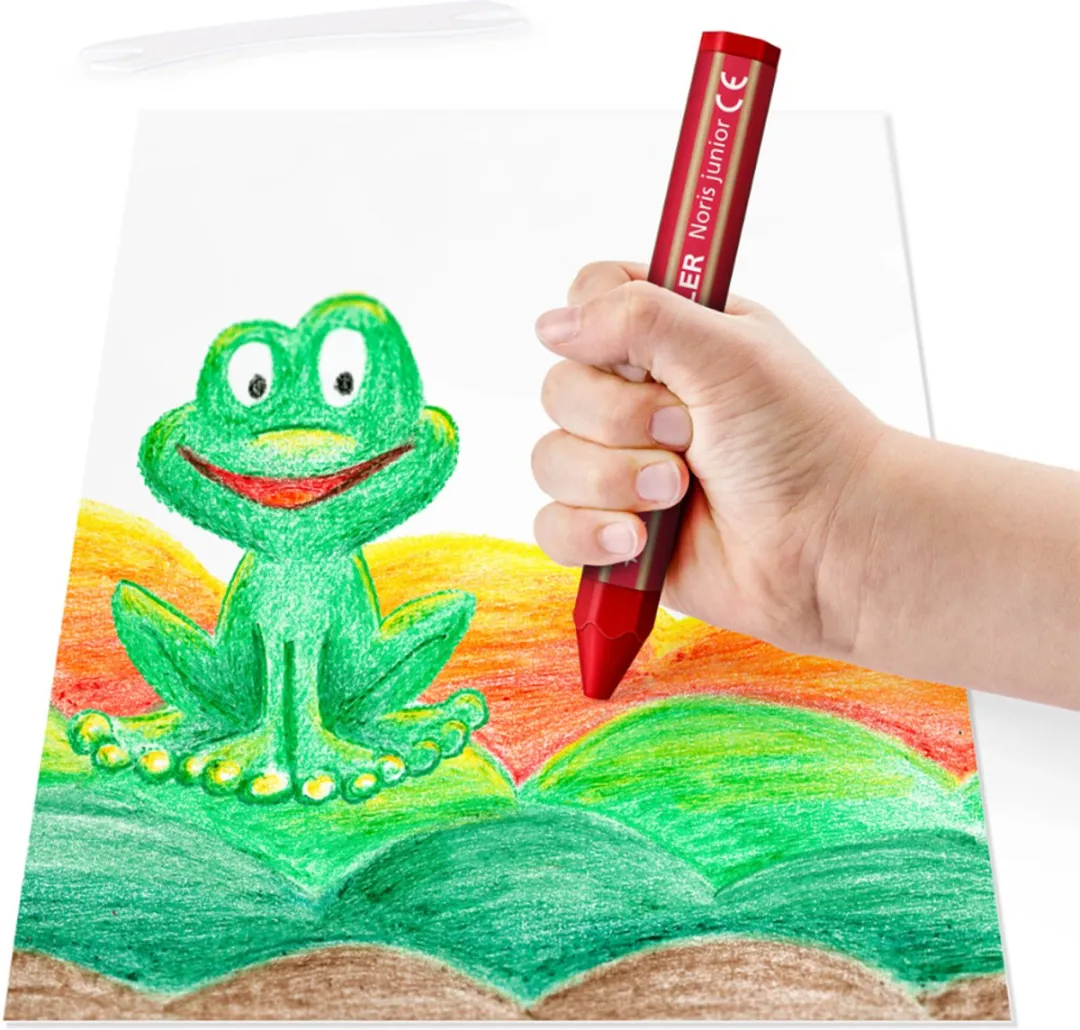 STAEDTLER Noris Junior Waskrijtjes - 12 Stuks