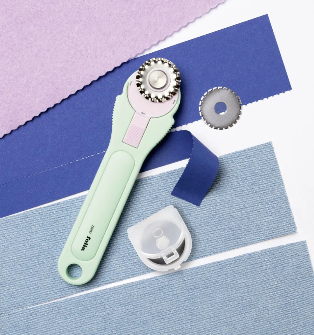 Folia Cutter Rotary 4mm Grijs - 24 Stuks