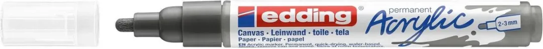 edding Acrylic Marker Medium Antraciet