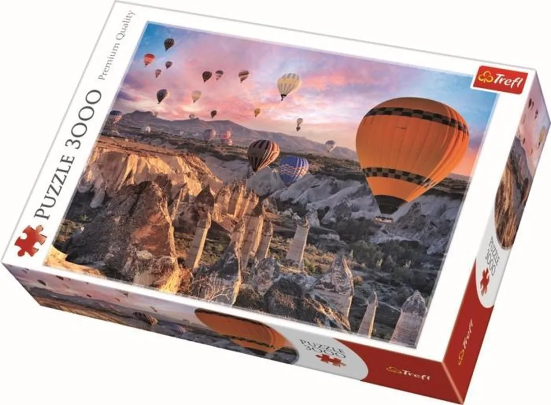 Trefl Balloons over Cappadocia Puzzel 1000 Stuks - Multicolor