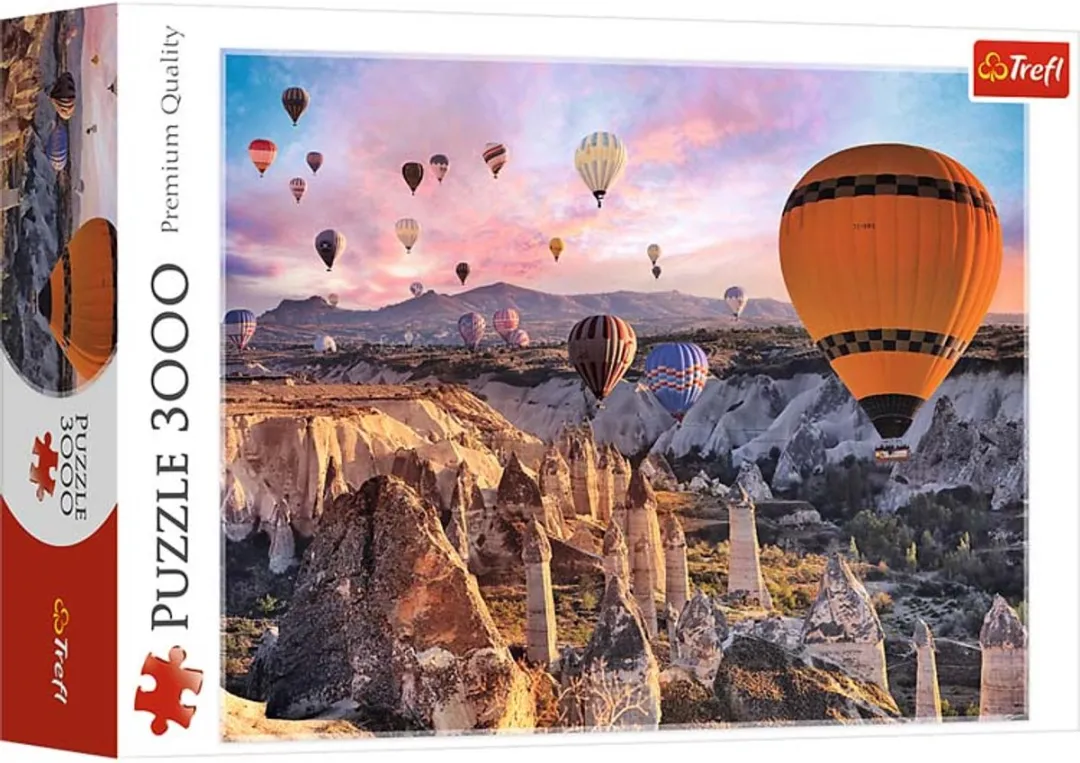 Trefl Balloons over Cappadocia Puzzel 1000 Stuks - Multicolor