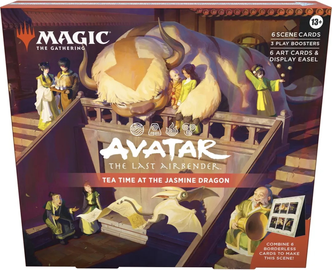 Magic The Gathering Avatar The Last Airbender Tea Time Jasmine Dragon