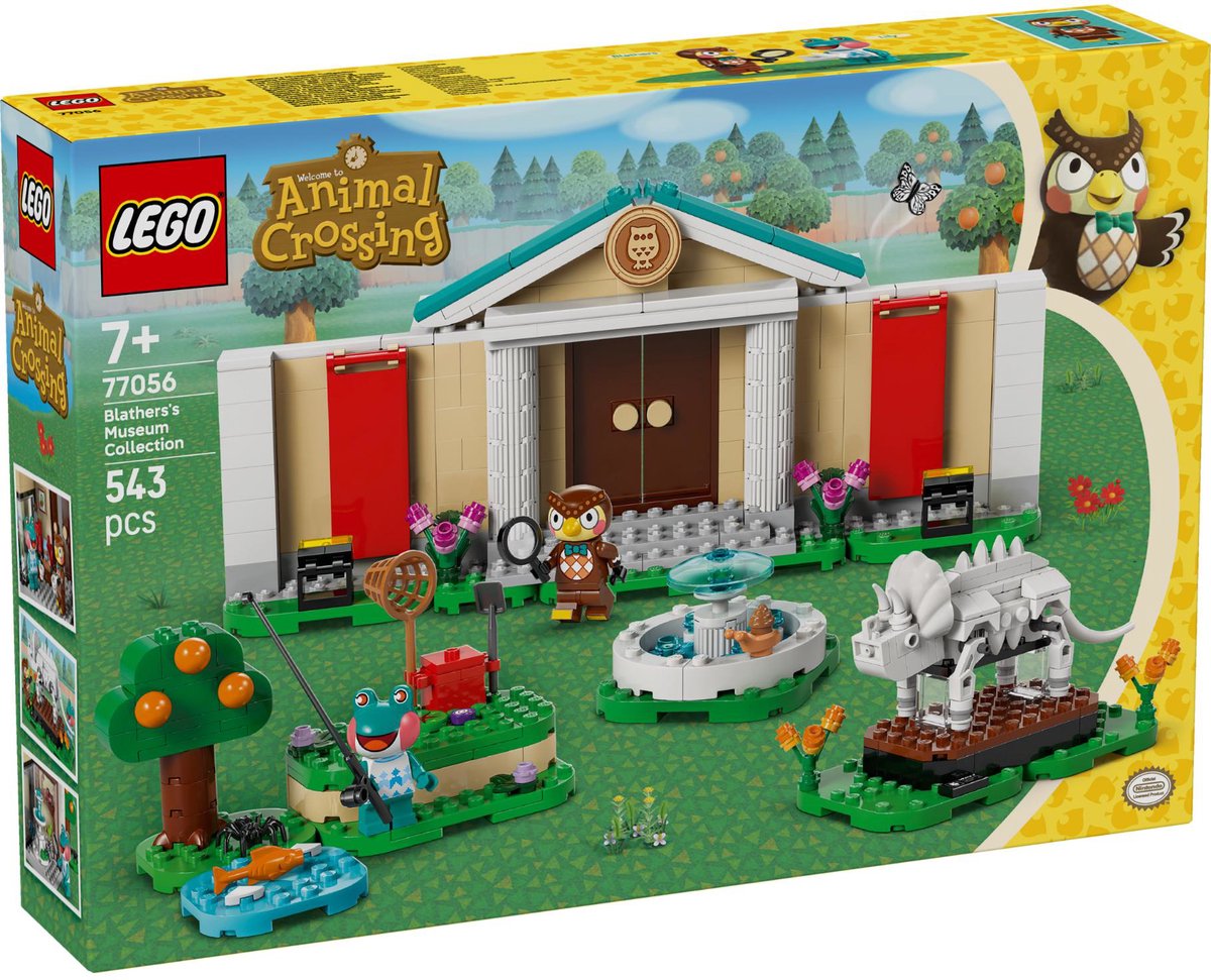 LEGO® Animal Crossing™ Blathers' Museumcollectie - 77056