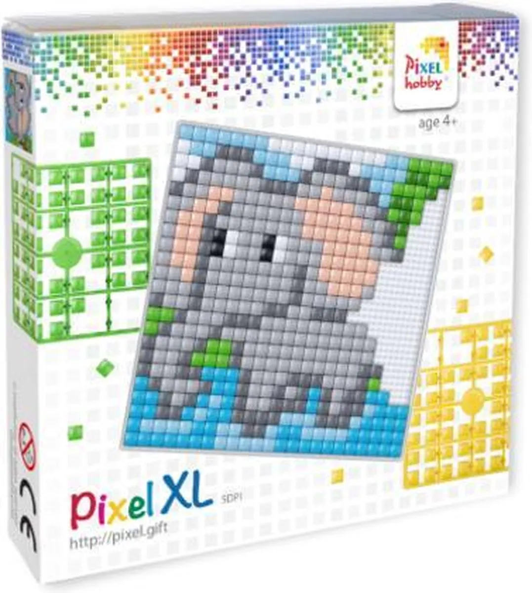 Pixelhobby XL Olifantje Set - 960 Pixels