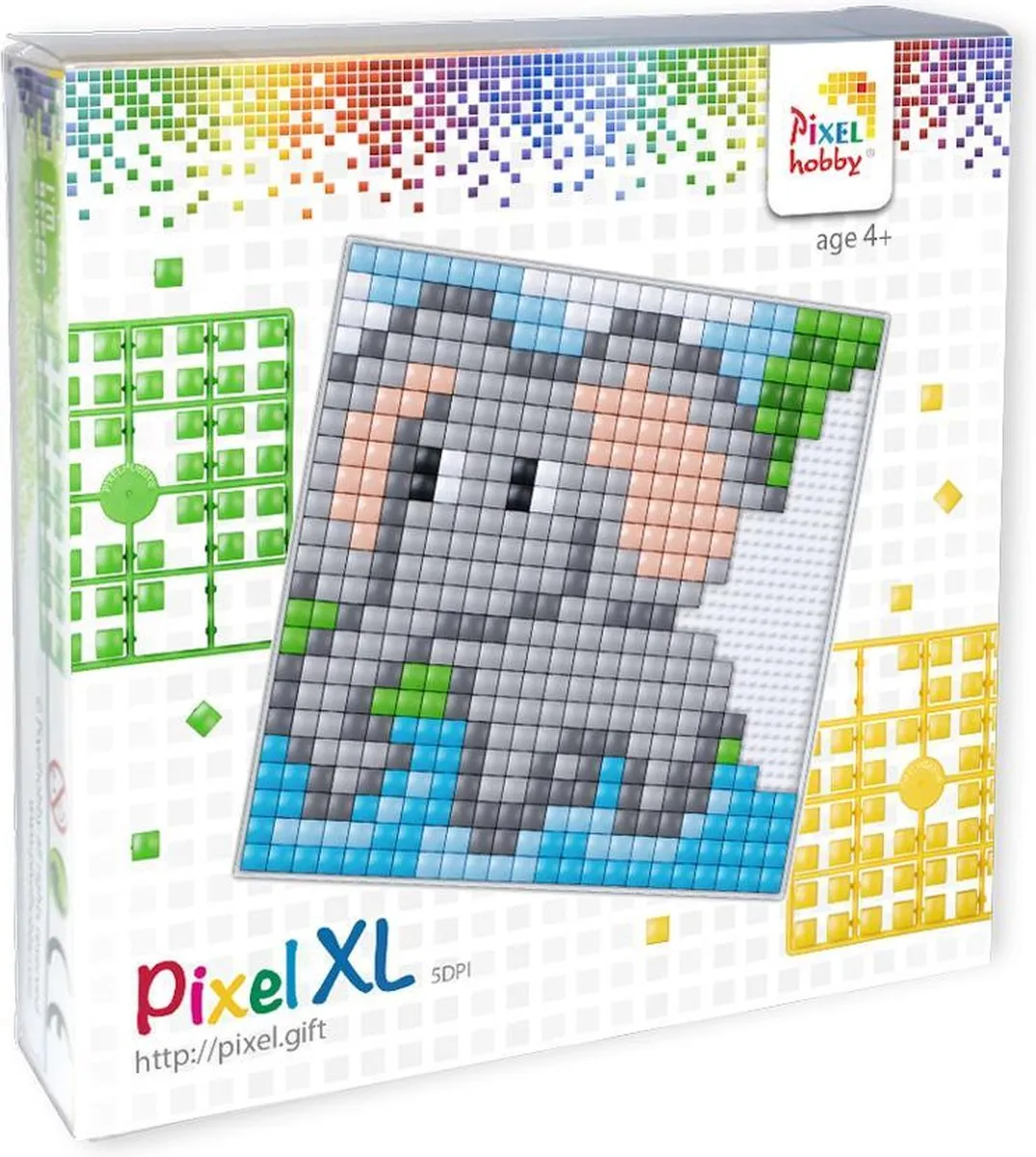 Pixelhobby XL Olifantje Set