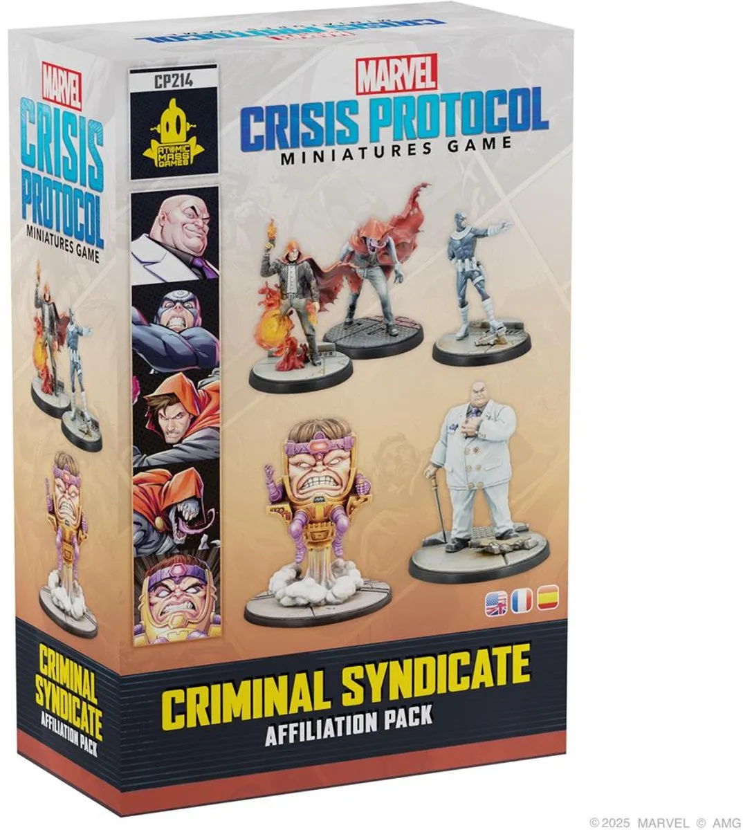 Marvel Crisis Protocol Criminal Syndicate Affiliation Pack CP214 Miniaturen