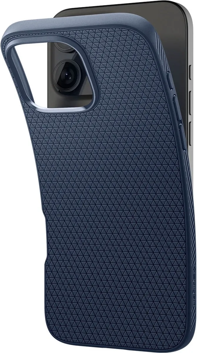 Spigen Liquid Air Hoesje ACS07989 - iPhone 16 Pro Max - Blauw