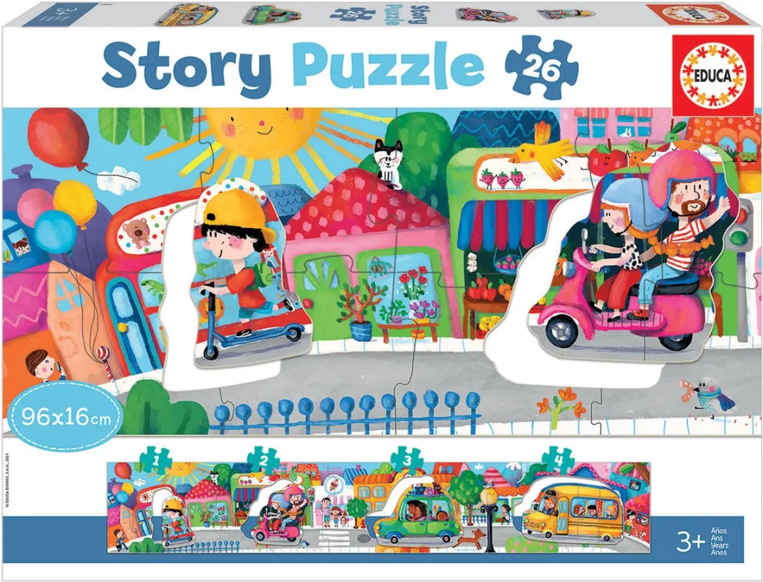 Educa Story Puzzle ED18901 - 26 Onderdelen - Multicolor