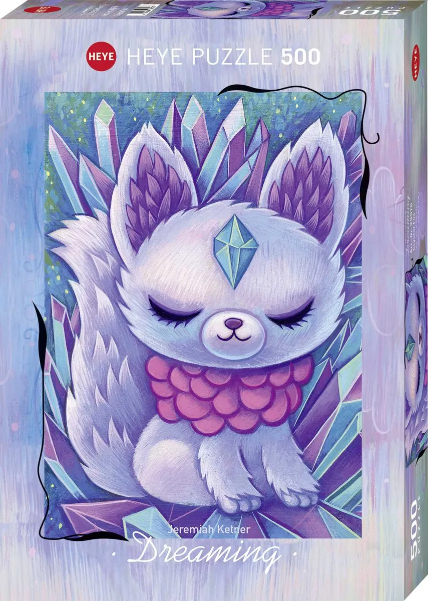 Heye Crystal Fox Puzzel 500 Stuks - Multicolor