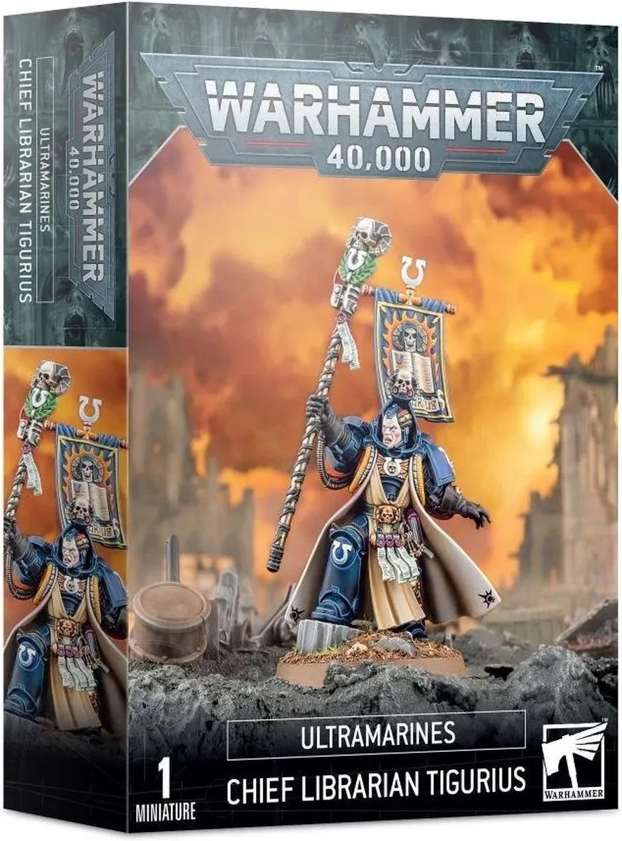 Games Workshop Warhammer 40.000 Space Marines Chief Librarian Tigurius