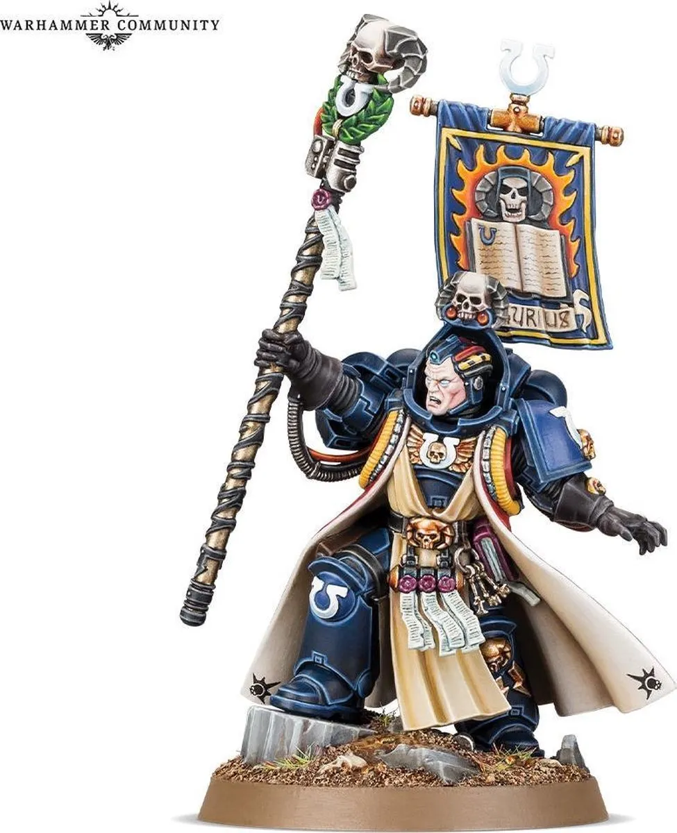 Games Workshop Warhammer 40.000 Space Marines Chief Librarian Tigurius - afbeelding 6 van 6