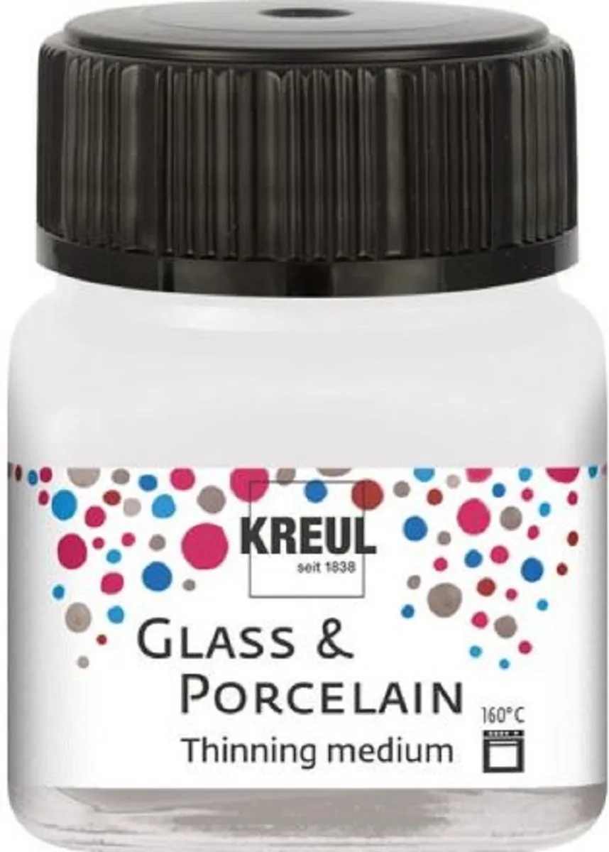 Kreul Porseleinverf Thinner 20ml